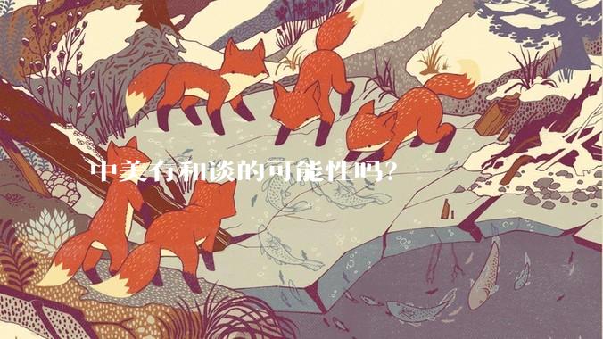 中美有和谈的可能性吗？